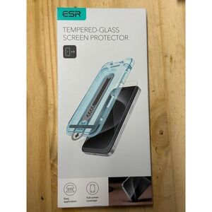 ESR‎ iPhone 16 Pro Max Tempered Glass Screen Protector 3 Pack New Factory Sealed
